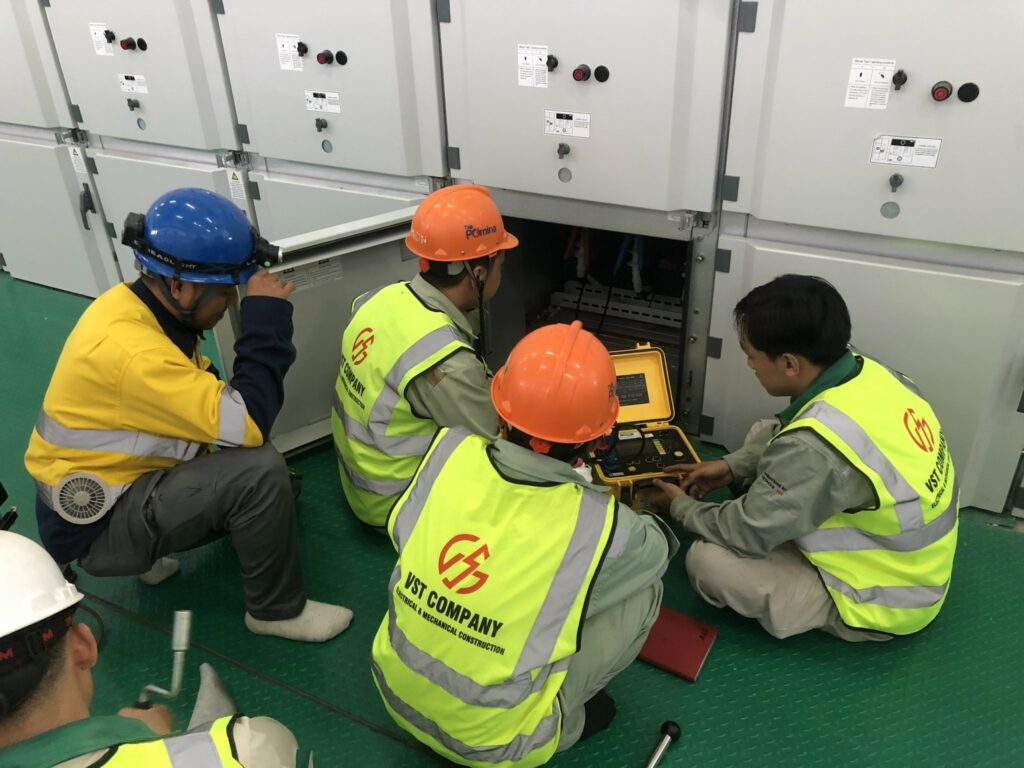 CÔNG TY TNHH XÂY LẮP ĐIỆN VÀ CƠ KHÍ VST