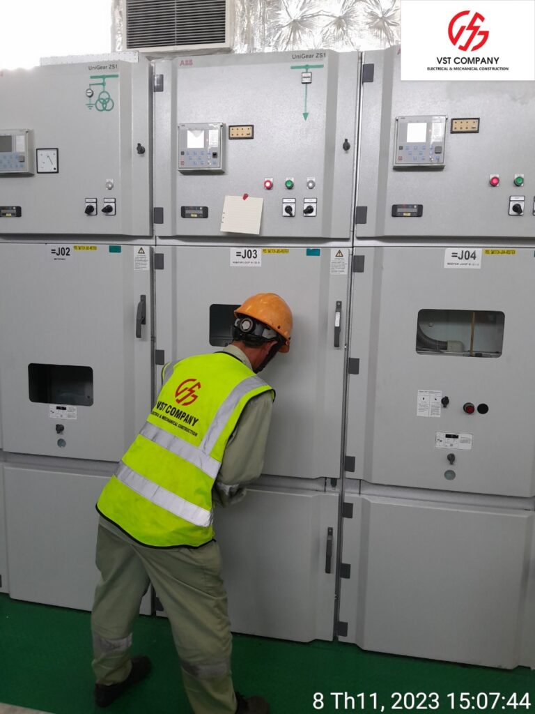 CÔNG TY TNHH XÂY LẮP ĐIỆN VÀ CƠ KHÍ VST